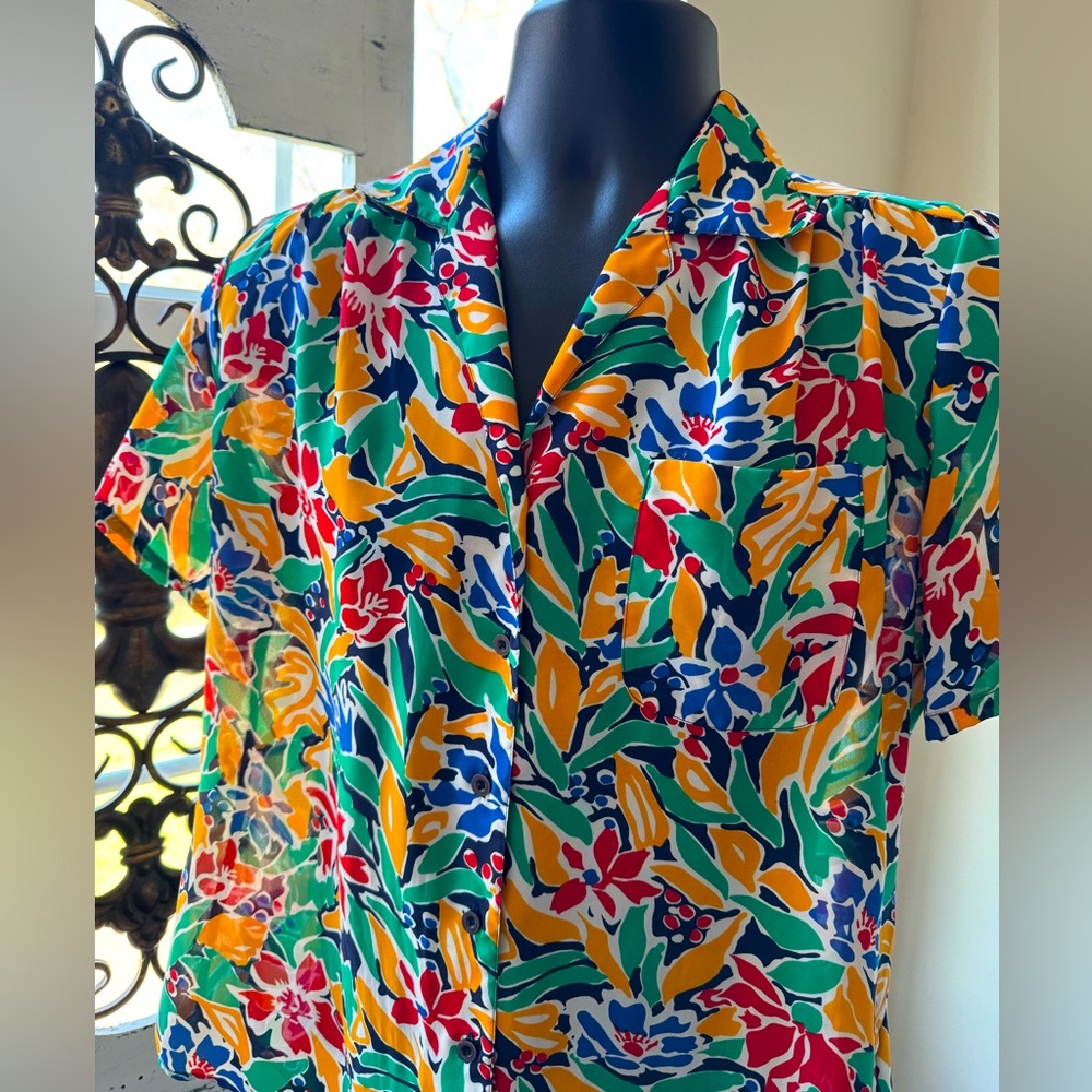 Vintage Stuart Randolph blouse